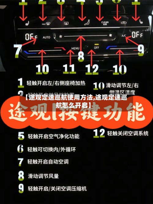 【途观定速巡航使用方法,途观定速巡航怎么开启】