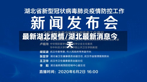 最新湖北疫情/湖北最新消息今天